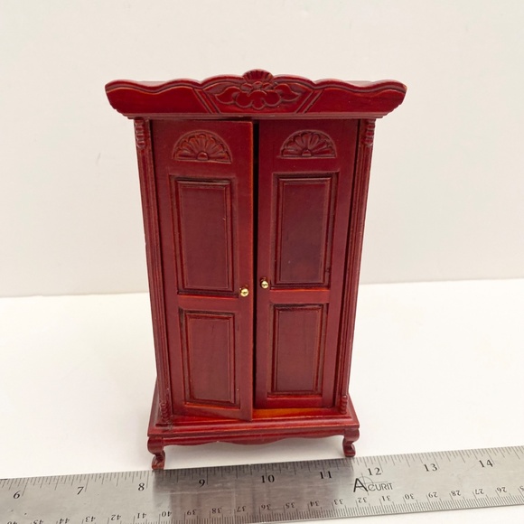 Miniature Dollhouse Wardrobe - Picture 4 of 11